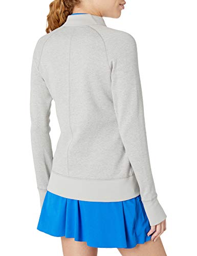 adidas Golf - Chaqueta reversible para mujer, color gris metálico, grande