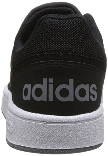 Adidas Hoops 2.0, Zapatillas de Deporte Hombre, Negro (Negro 000), 42 EU
