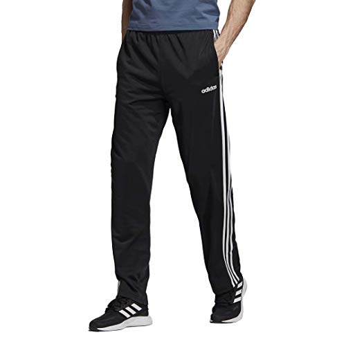 adidas Men's Essentials 3-stripes Open Hem Tricot Pant