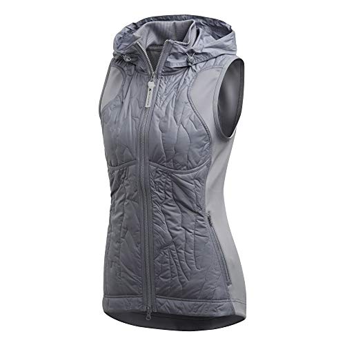adidas Mujer Run Gilet Chaquetas Mujer Gris, L