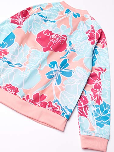 adidas Originals Girl's Superstar Top Glory Pink/Multicolor Small