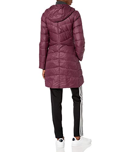 adidas outdoor Chaqueta impermeable Climawarm Nuvic para mujer, Mujer, Chaqueta para lluvia, DZ1499-S, granate, S