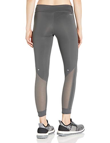 adidas Own The Run - Mallas para Mujer, diseño de Rayas PB 3, Mujer, Ceñidos, IDE44, Gris, XS