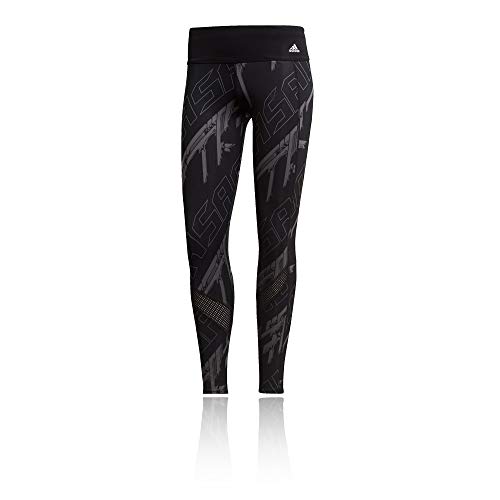adidas Own The Run TGT Tights, Mujer, Black/Grey Five/DGH Solid Grey, XS
