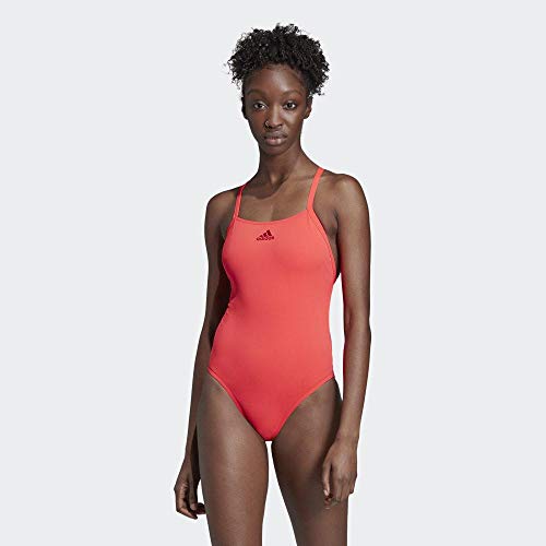 adidas Perf Swim Inf+ Traje de Baño, Mujer, Rojo (Shock Red/Active Maroon), 34