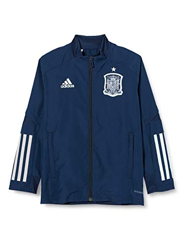 adidas Selección Española Temporada 2020/21 Chaqueta presentación, Unisex, Collegiate Navy, 164