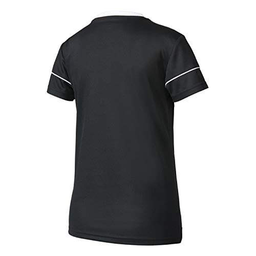 adidas Squad 17 JSY W Camiseta, Mujer, Negro (Negro/Blanco), XS