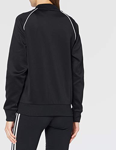 adidas SS TT Sweatshirt, Mujer, Black/White, 38