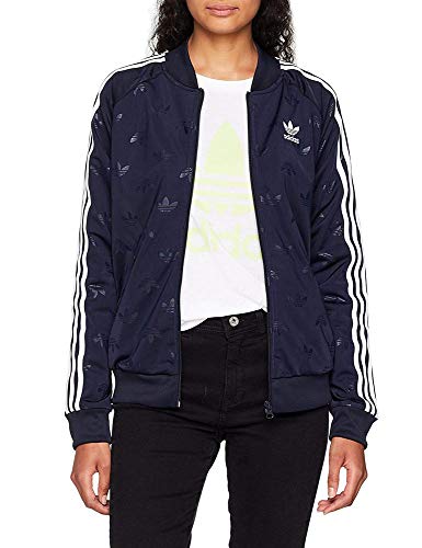 adidas SST Track Top Chaqueta, Mujer, Azul (Tinley), 30
