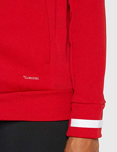 adidas T19 TRK JKT W Chaqueta de Deporte, Mujer, Power Red/White, S