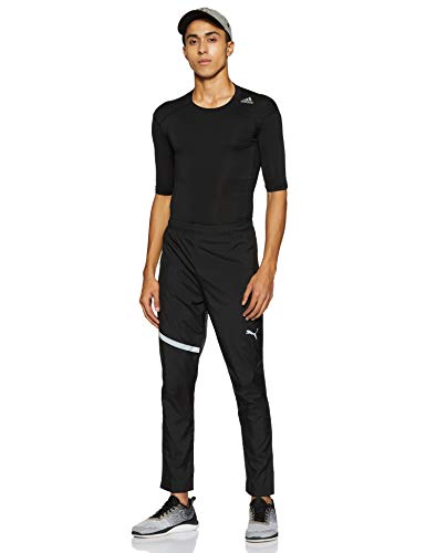 adidas Techfit Base - Camiseta de manga corta para hombre, Negro (Black), S