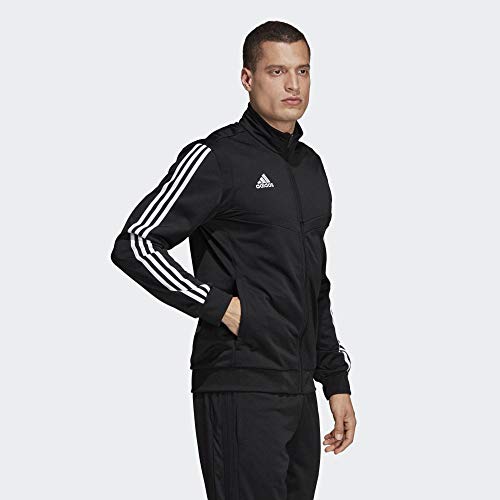 Adidas Tiro 19 Polyester Jacke Chaqueta Deportiva, Hombre, Black/White, S