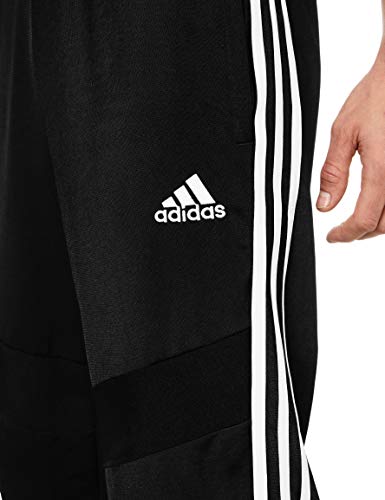 Adidas Tiro 19 Polyestere Hose Pantalones Deportivos, Hombre, Negro (Black/White), L