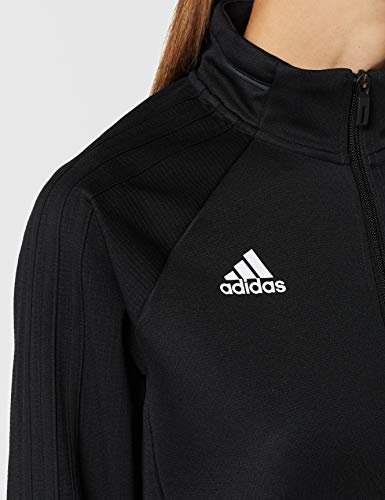 adidas Tiro17 Training Jacket Chaqueta, Mujer, Negro (Blanco), XL