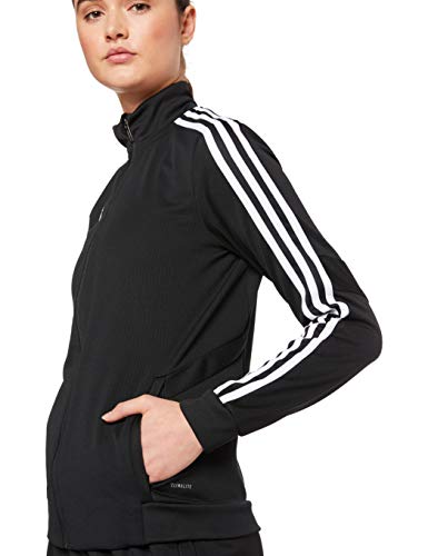 adidas TIRO19 TR JKTW Chaqueta de Deporte, Mujer, Black/Black/White, XS