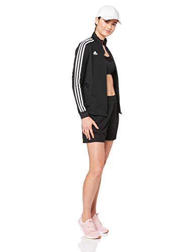 adidas TIRO19 TR JKTW Chaqueta de Deporte, Mujer, Black/Black/White, XS