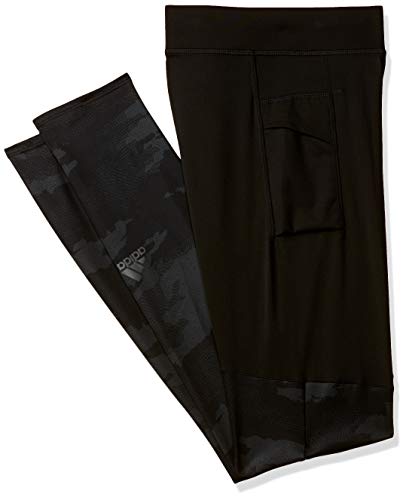 adidas TKO Tight M Mallas, Hombre, Gris (Carbon/Negro)