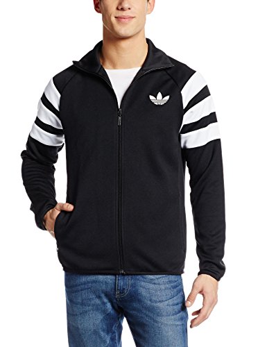 adidas Trefoil FC TT - Sudadera para Hombre, Color Negro, Talla XL