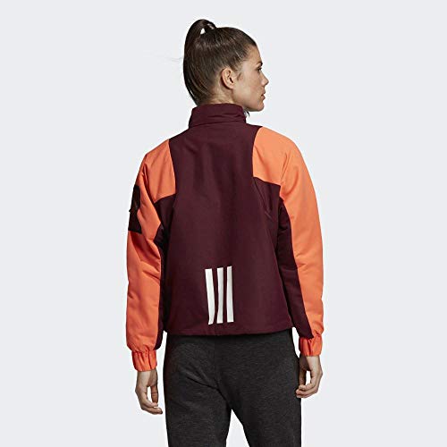 adidas W BTS Lined Jkt Chaqueta, Mujer, Granat/Coalre, 2XL