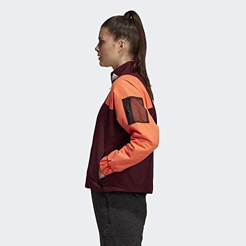 adidas W BTS Lined Jkt Chaqueta, Mujer, Granat/Coalre, 2XL