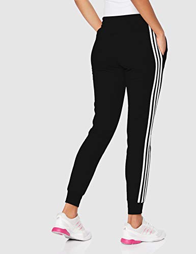 adidas W E 3s Pant Pantalones Deportivos, Mujer, Negro (Black/White), S