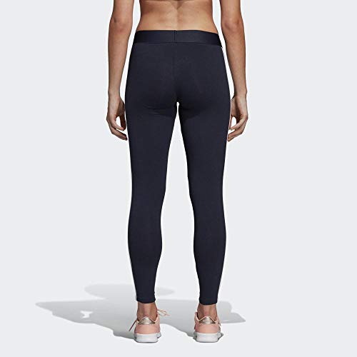 adidas W E 3S Tight Mallas, Mujer, Legend Ink/White, L