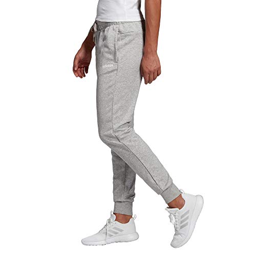 adidas W E PLN Pant Sport Trousers, Mujer, Medium Grey Heather, M