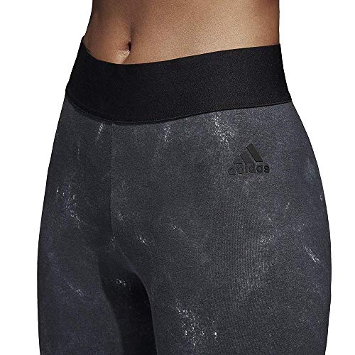 adidas W ID AOP Tight Mallas, Mujer, Gris (Gridos/Negro), L