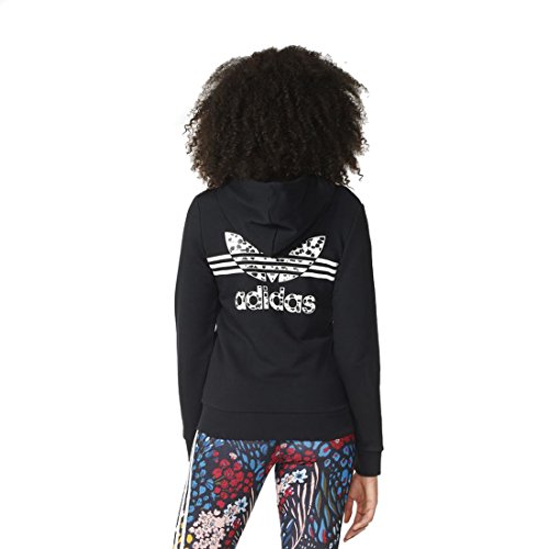 adidas Women Originals - Sudadera con capucha para mujer (cierre completo)