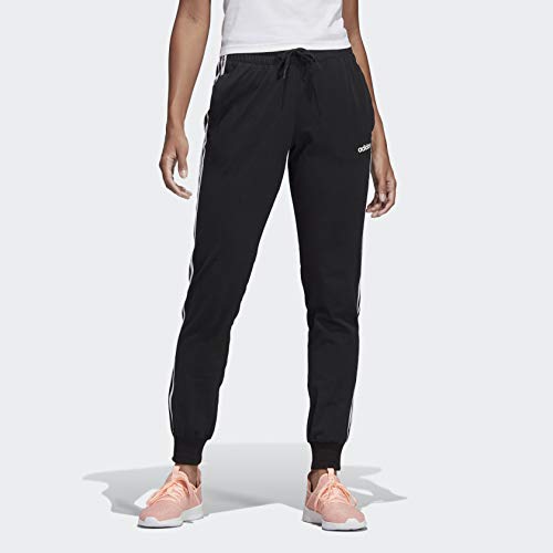 adidas Women's Essentials 3-Stripes Single Jersey Joggers (Discontinued)