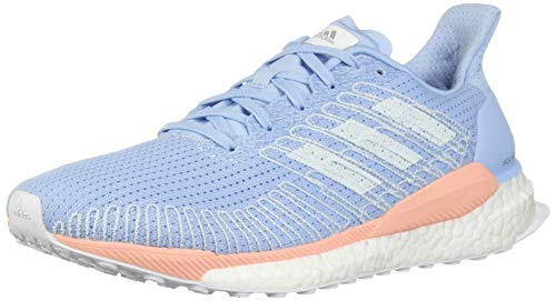 Adidas - Zapatillas de running Solar Boost 19 W para mujer, azul (Azul/coral), 9.5