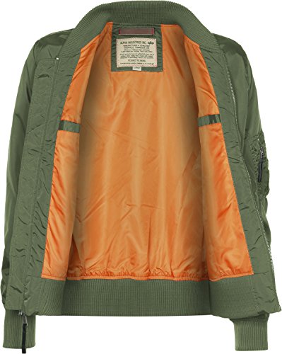 ALPHA INDUSTRIES 191103-1-XL Chaqueta, Verde (Sage/Green 1), X-Large (Tamaño del Fabricante: XL) para Hombre