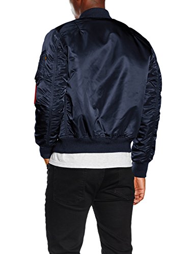 Alpha Industries Flight Jacket|MA-1 VF 59 Chaqueta, Azul (Rep.Blue 07), M para Hombre