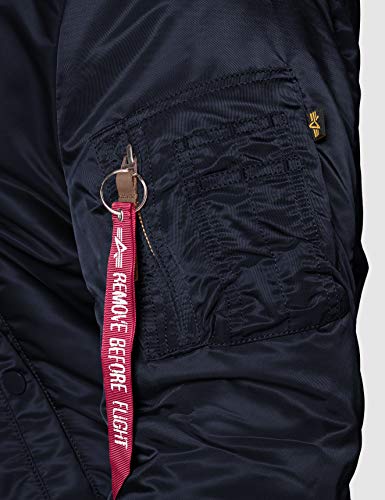 Alpha Industries Flight Jacket|MA-1 VF 59 Chaqueta, Azul (Rep.Blue 07), M para Hombre