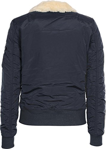 ALPHA INDUSTRIES Injector III Wmn Chaqueta, azul oscuro, XS para Mujer