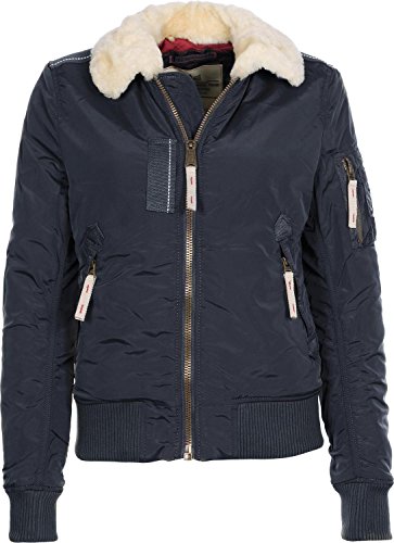 ALPHA INDUSTRIES Injector III Wmn Chaqueta, azul oscuro, XS para Mujer