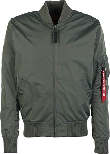 ALPHA INDUSTRIES MA-1 TT Chaqueta, Vintage Green, XL para Hombre