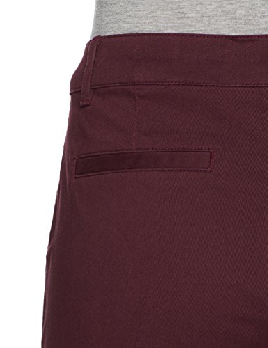 Amazon Essentials 10" Inseam Solid Bermuda Short Shorts, Burgundy, 40-42