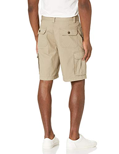 Amazon Essentials Classic-fit Cargo Short Pantalones Cortos, Beige (Dark Khaki), 58 (Talla del fabricante: 30)