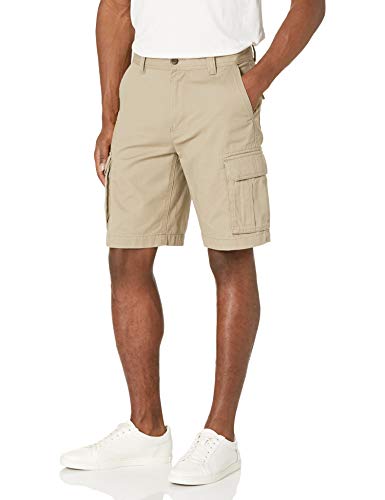 Amazon Essentials Classic-fit Cargo Short Pantalones Cortos, Beige (Dark Khaki), 58 (Talla del fabricante: 30)