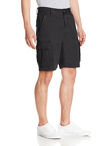 Amazon Essentials Classic-Fit Cargo Short Pantalones Cortos, Negro (Black), 29