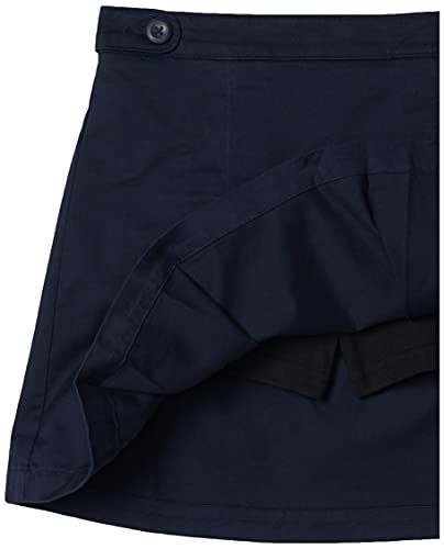 Amazon Essentials - Falda pantalón de uniforme para niña, Azul marino, US XXL (EU 158 CM, P)