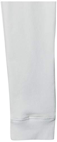 Amazon Essentials - Pantalón de chándal con forro polar para niño, Blanco, US M (EU 128 CM)