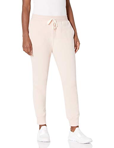 Amazon Essentials – Pantalón deportivo de felpa para mujer, Rosa (Light Pink), US XXL (EU 3XL - 4XL)