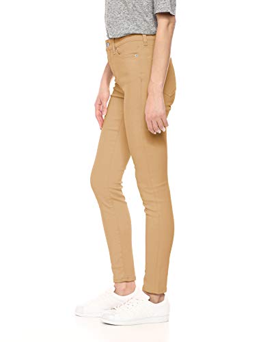 Amazon Essentials pantalón vaquero ceñido (skinny) para mujer, Caqui, 12 Regular