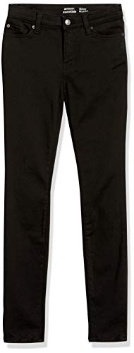 Amazon Essentials pantalón vaquero ceñido (skinny) para mujer, Negro (black), US 6 Regular / EU S-M
