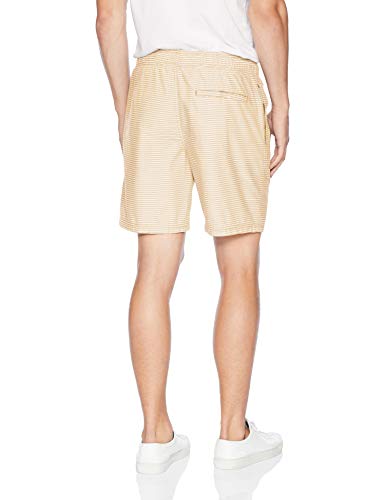 Amazon Essentials – Pantalones cortos con cordón para hombre, Marrón (Khaki Kha), US XS (EU XS)