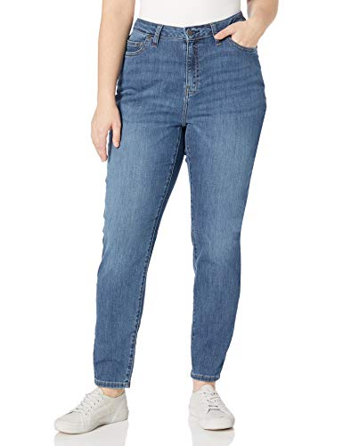 Amazon Essentials Plus Size Skinny Jean Jeans, Desteñido Medio, 26W