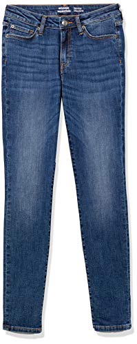 Amazon Essentials Skinny Jean Vaqueros, Azul Medio, 48 Corto