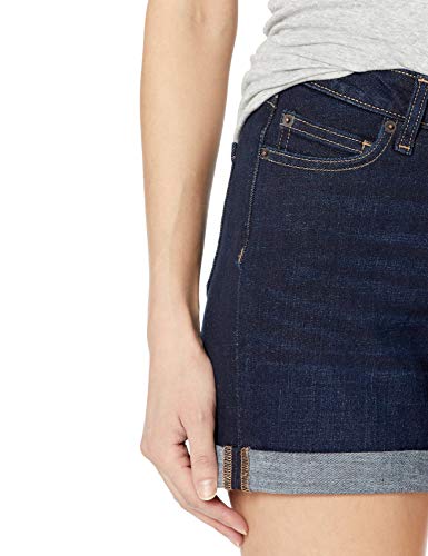 Amazon Essentials - Vaqueros cortos para mujer de 12,7 cm., Desteñido oscuro, US 16 (EU XL - 2XL)